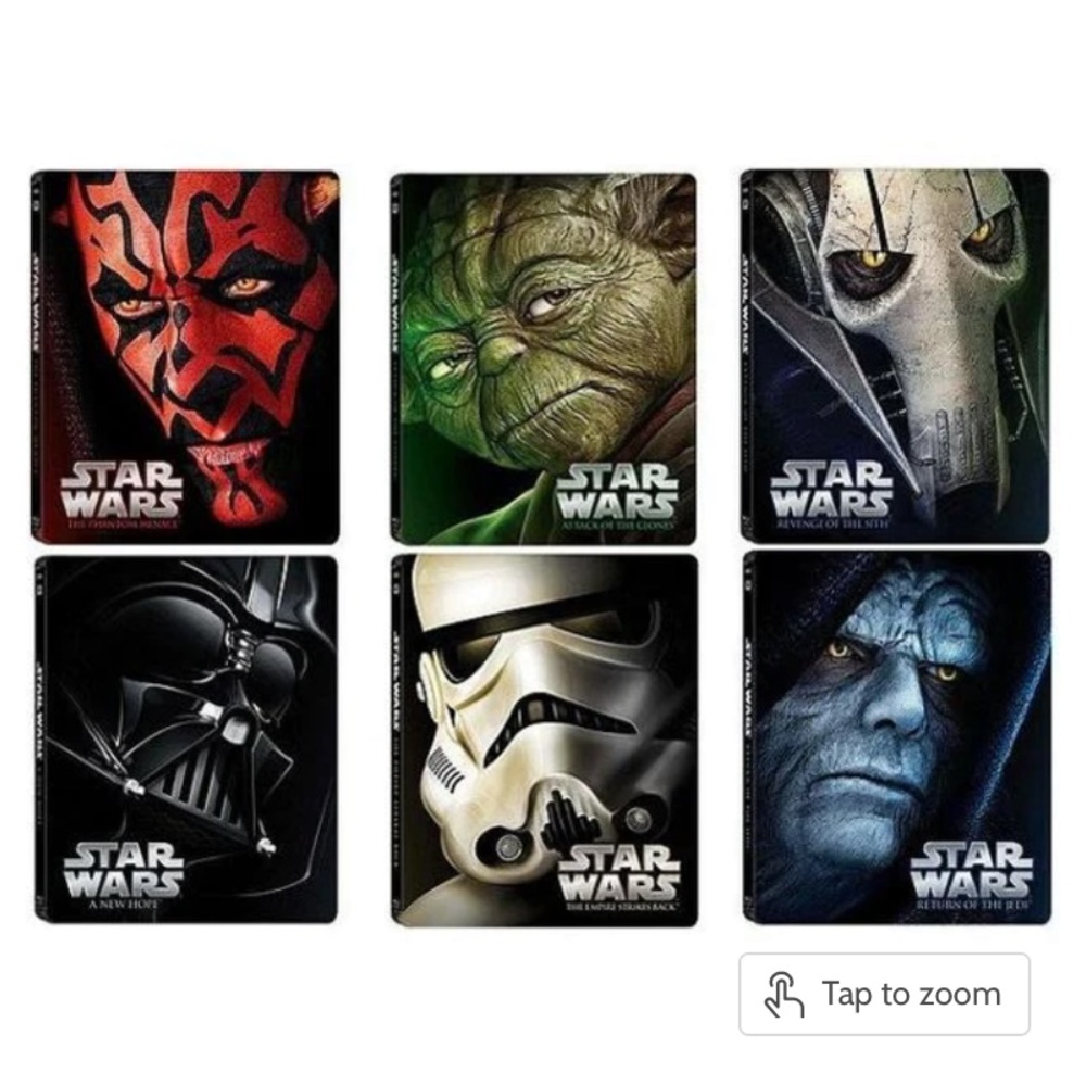 *Retired* *Unopened* Star Wars: Episodes I II III IV V VI SteelBook Collection